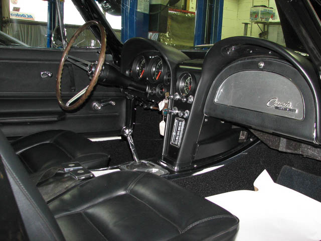 Black 1965 Corvette Coupe